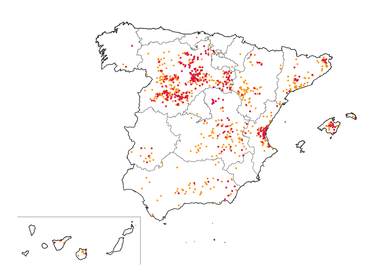 257.000 personas sin agua potable en sus casas por exceso de nitratos en 2024 y más de un millón en zonas críticas